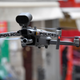 A police drone flies over a French marketplace on March 24, 2020 as local authorities enforce a nationwide lockdown to curb the spread of covid-19.